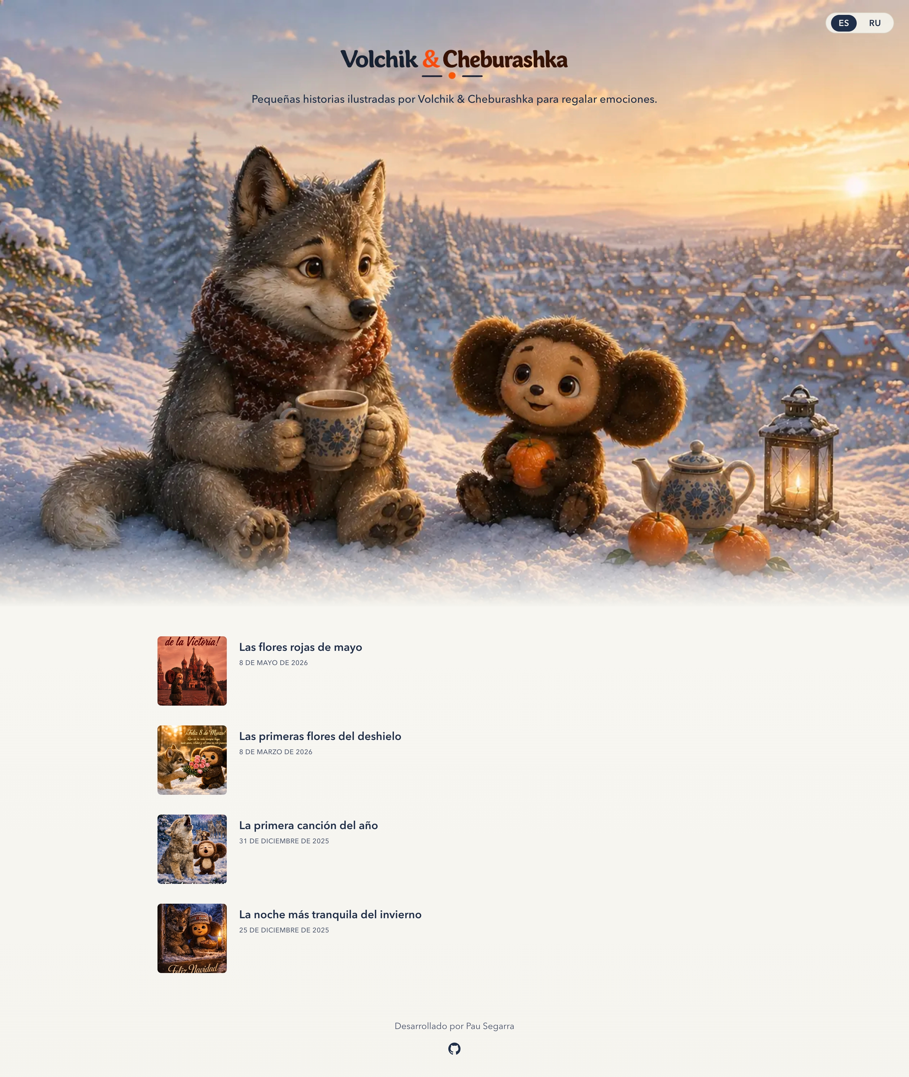 Volchik & Cheburashka